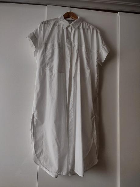 Dlhé košeľové šaty l-xl, zara,l