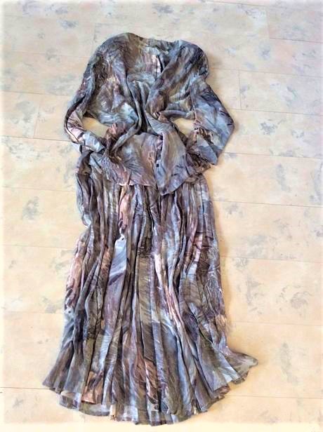 Luxusné dvojdielne šaty, xxl