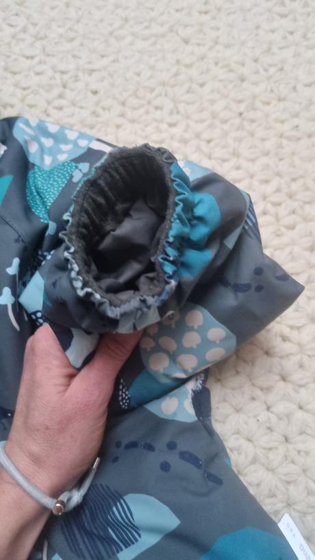 Zimny tyrkysovy overal reima puori ako novy, reima,92