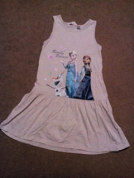 Saty 140 frozen, h&m,140