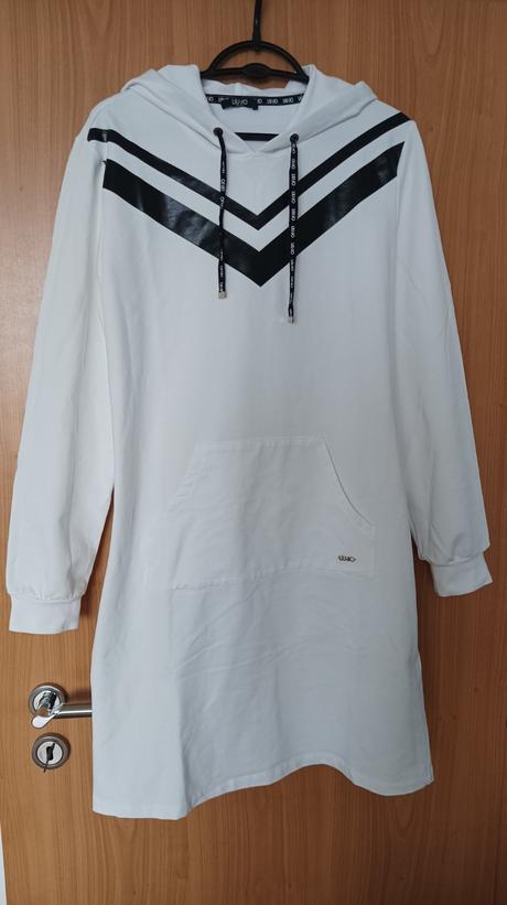 Krásne biele mikinové šaty liu jo, liu jo,m