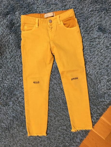 Elasticke dzinsy zara, zara,104