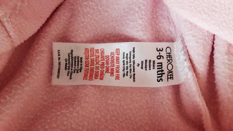 Šaty flisové, cherokee,68