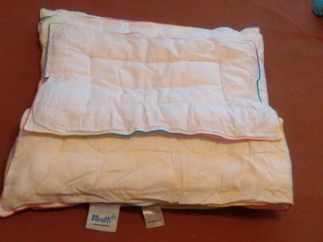 Paplon a vankus do postielky, šírka (cm): 95,dĺžka (cm): 120