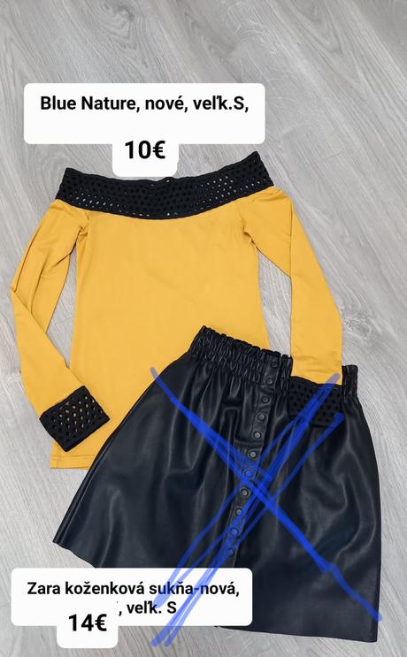 Blue nature tričko novy, s