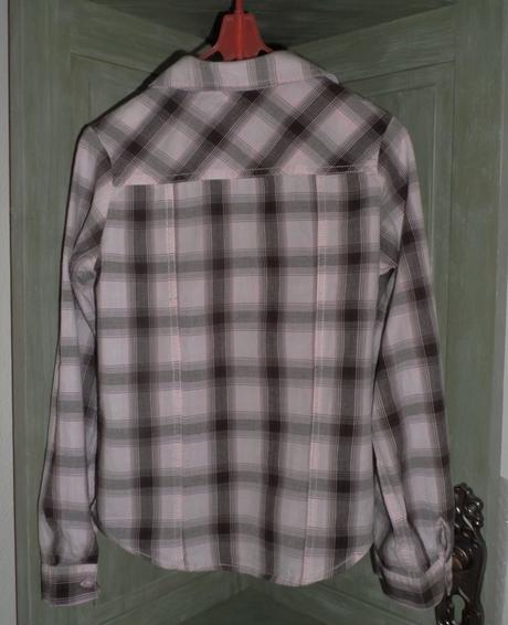 Káro blúza, h&m,140