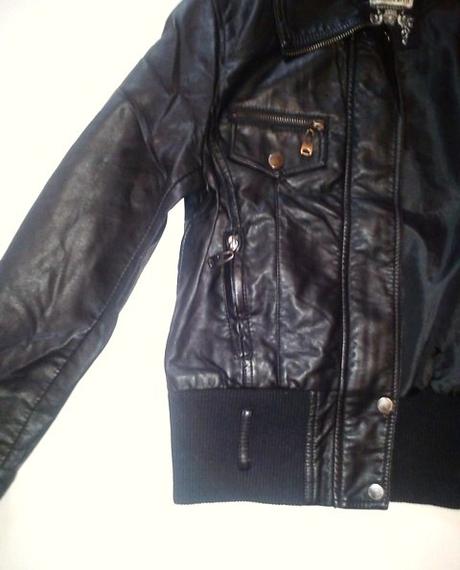 Prechodna damska kozenkova bundicka vel.36, s