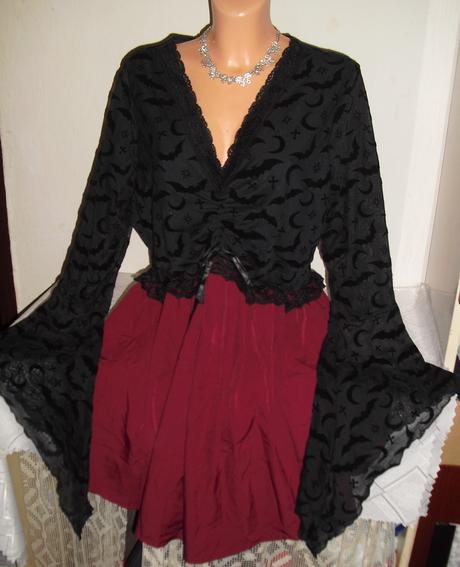 Mortysia goticke saty romwe, xxl