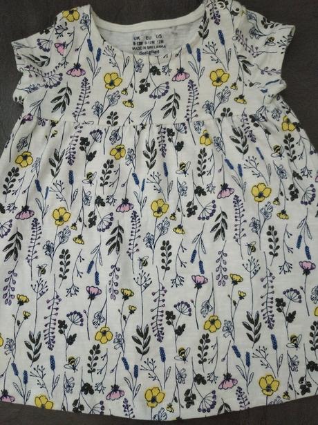Šatky s kvietkami 12-18m, f&f,86