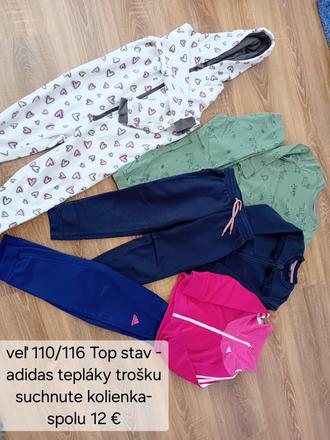 Teplakova súprava 110/116, 104–116