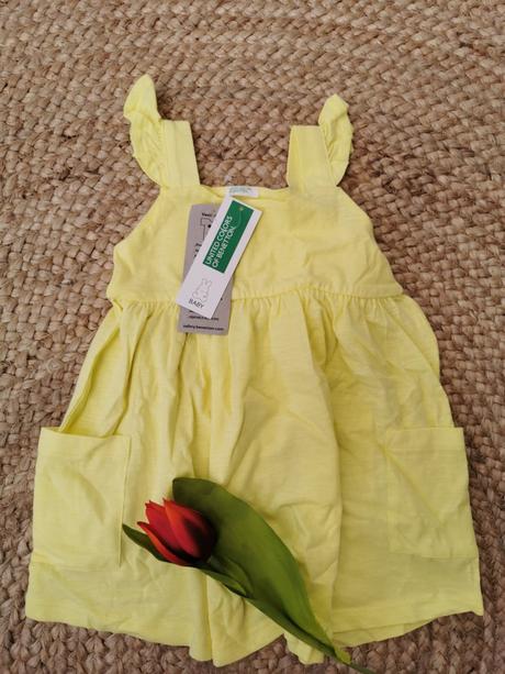 Šaty s volánikmi benetton, benetton,68