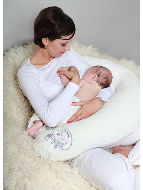 Univerzálny semiškový dojčiaci vankúš zajači,