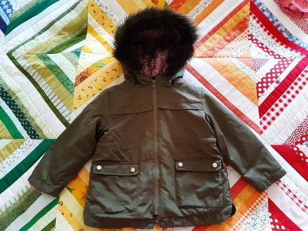 Zimna vetrovka 2v1 zara, zara,104