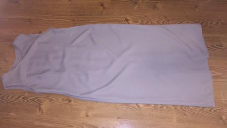 Kostýmové sivé dlhé šaty, xxl