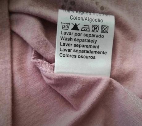 Top/ tričko, svetlo- šedo fialové, veľkosť s, m / s