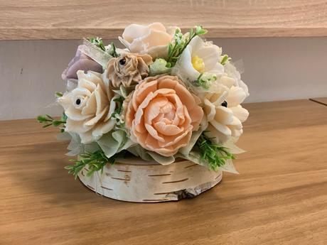 Mydlova kytica na brezovom dreve, 