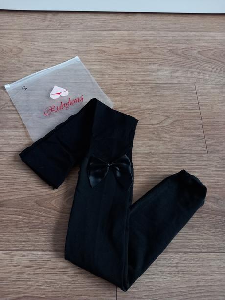 Pančušky / silonky s mašličkou, xs