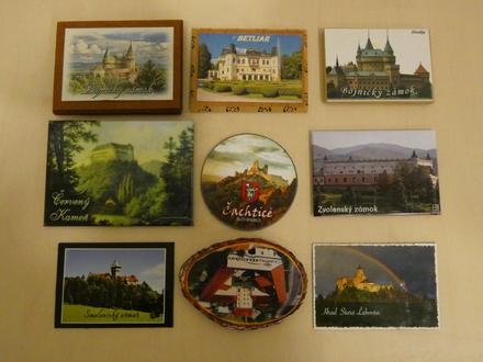 Magnetky  slovenské hrady, 