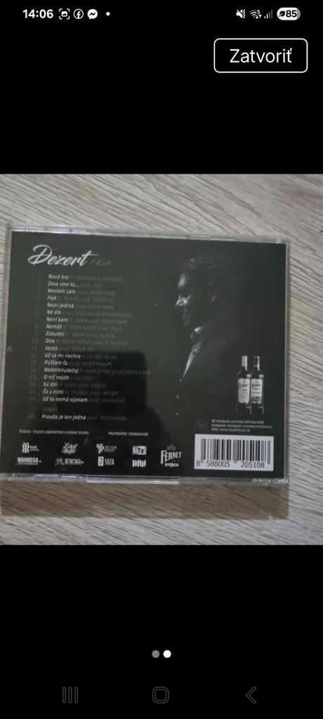 Cd kali dezert, 