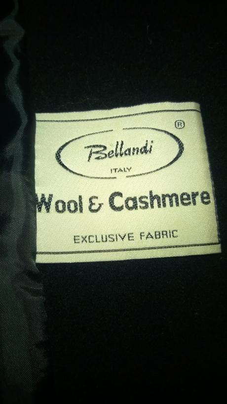 Kabat woll&casmir italy s kapucnou vel 38/40, m