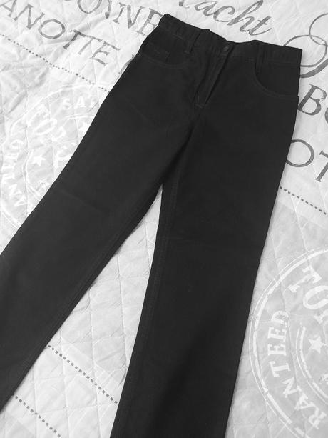 Cierne nohavice c 140, 140