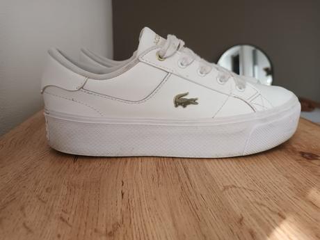 Tenisky na platforme lacoste, lacoste,39