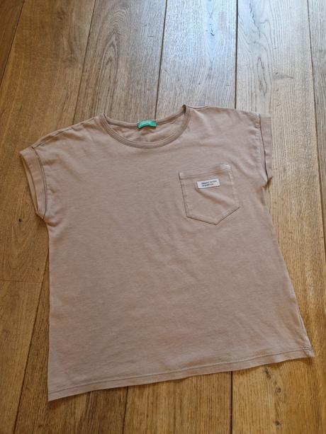 Organicka bavlna tricko 140 na 8-9 rokov, benetton,134