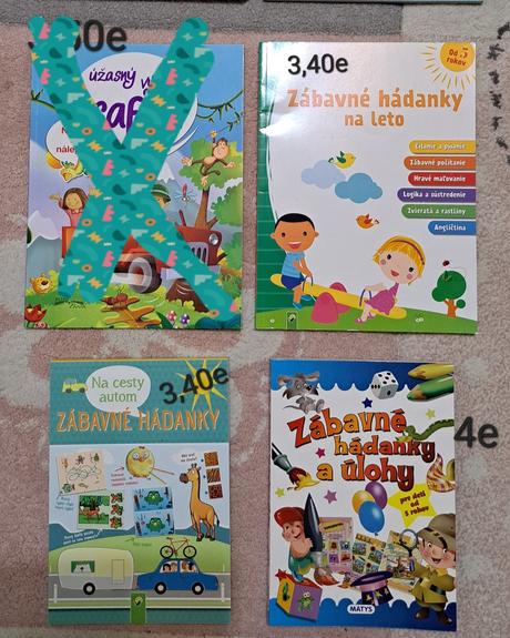 Knihy, pracovne zosity, 