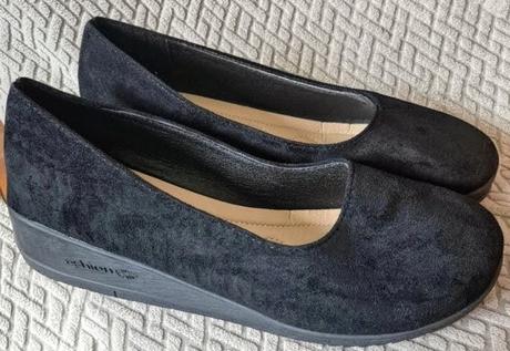 Čierne topánky na platforme, 39