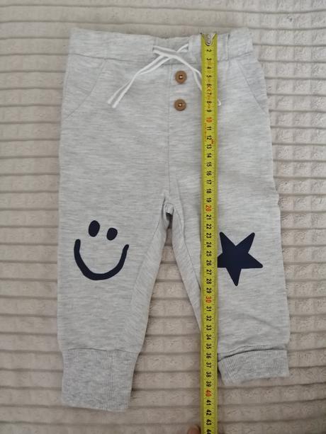 Tepláky spolu 80-86,len oprate, f&f,80