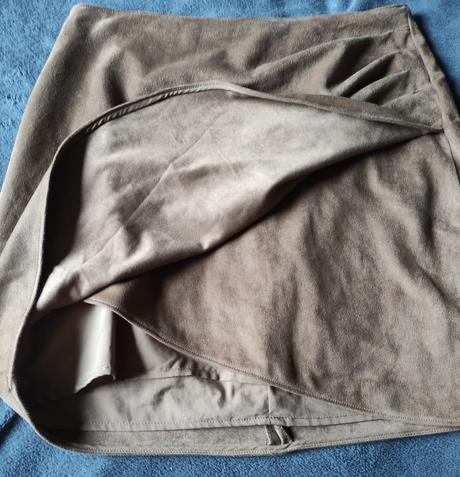 Vegan suede sukňa abercrombie & fitch, abercrombie&fitch,s
