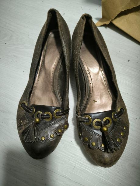 Hnedé kožené mokasíny veľkosť 38 z rakúska, humanic,38