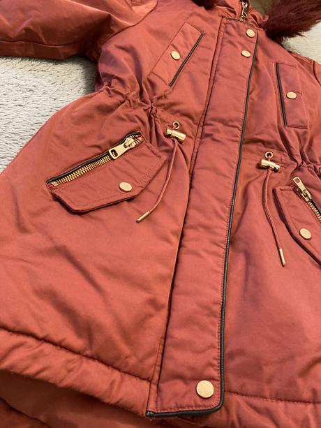 Nepremokavá zimná bunda/parka zn.next (veľ.116), next,116