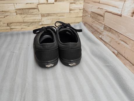 Vans 45 - pánske látkové čierne tenisky, vans,45