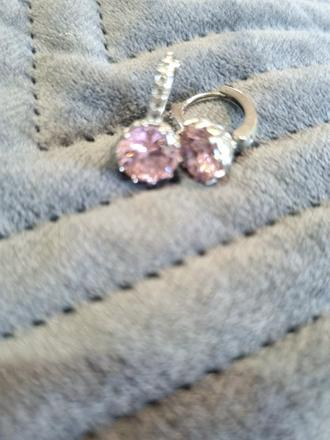 Náušnice swarovski krištáľ, 