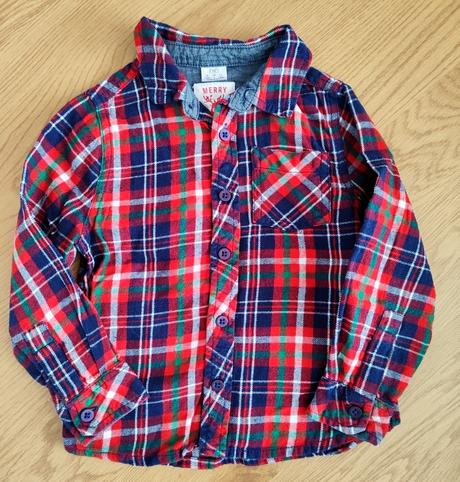 Košeľa karovaná, f&f,110