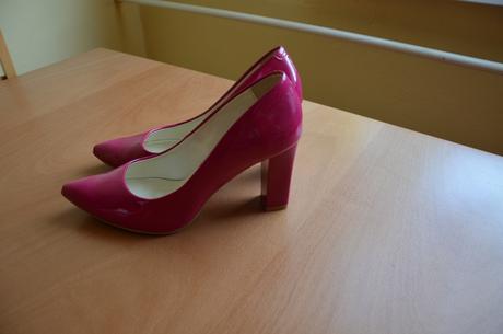 Kožené lakované lodičky locci - v.40, 40