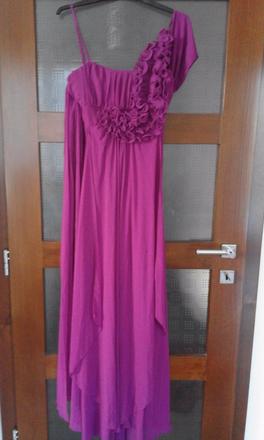 Plesové šifónové šaty, 40