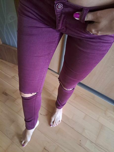 Bordove rifle damske vel. 30, 30