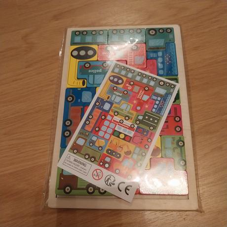 Drevena skladacka auticka,