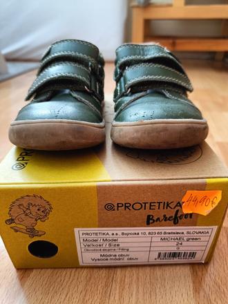 Protetika 23 a 24 prechodné topánky, protetika,24