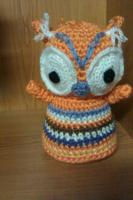 Hackovana sova-vhodna aj ako dar,