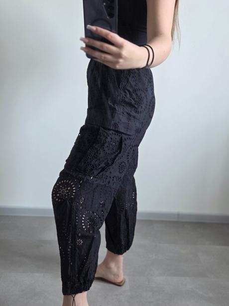 Zara madeirové nohavice s, zara,s