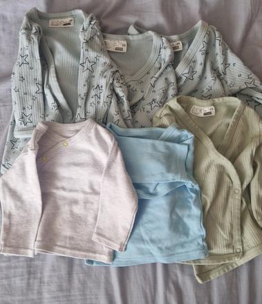 6ks ľahké kosielky 68, 68