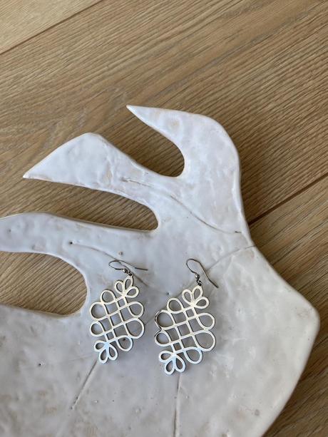 Náušnice katarína žiak folklórne nekonečno 4 cm, 