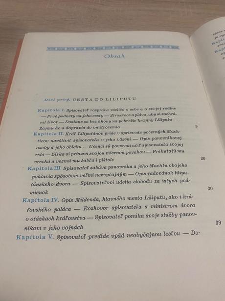 Yonathan swift staré retro gulliverove cesty,