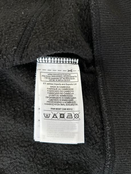 Adidas čierna mikina na zips, adidas,38