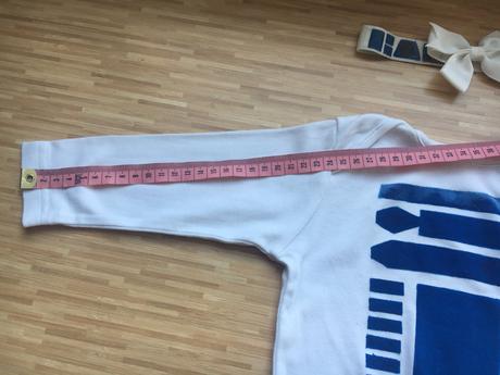 Star wars r2-d2 kostym - vel. 74,