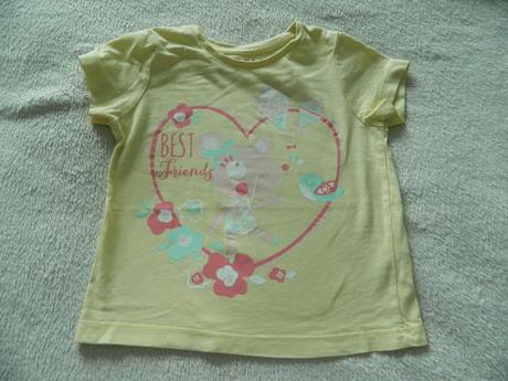 Dievčenské tričko 98 (2-3r.), nutmeg,98