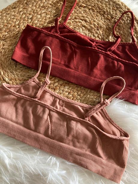 Vrúbkované braletky 158/164, h&m,158